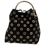 Prada black cloth handbag