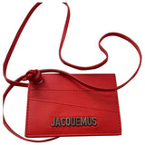 Jacquemus red leather case