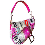 Dior saddle multicolour cloth handbag