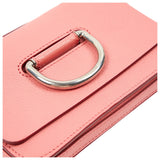 Burberry the d-ring pink leather handbag