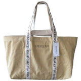 Sézane spring summer 2020 yellow cotton handbag