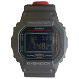 G-shock black rubber watch