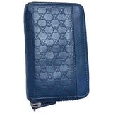 Gucci blue leather case