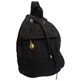 Dior black cloth backpacks