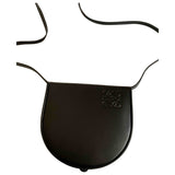 Loewe black leather bag