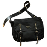 Prada elektra black cloth handbag