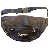 Supreme black cloth bag