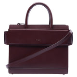 Givenchy horizon red leather handbag