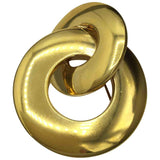 Dior gold metal pins & brooches