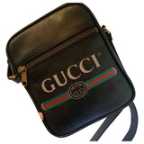Gucci black leather bag