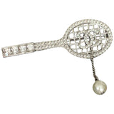 Chanel silver metal pins & brooches