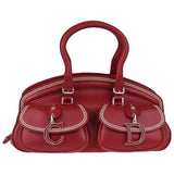 Dior détective  leather handbag