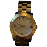 Marc Jacobs gold steel watch