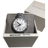 Michael Kors silver steel watch