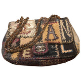 Chanel timeless/classique multicolour cloth handbag