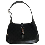 Gucci jackie vintage  black cloth handbag