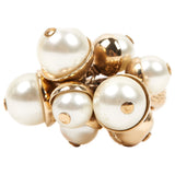 Dior perles gold pearl rings
