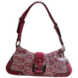 Guess pink cotton handbag