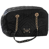 Guess black leather handbag