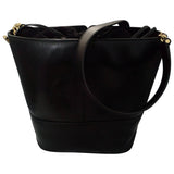 Sandro black leather handbag