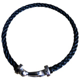 Fred force 10 black steel bracelets