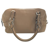 Prada beige leather handbag