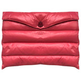 Moncler pink polyester clutch bag