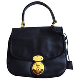 Balenciaga black leather handbag