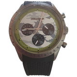 Zadig & Voltaire khaki steel watch