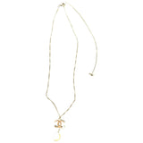 Chanel chanel gold steel necklaces