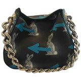 Prada black leather handbag