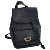 Celine black leather backpacks