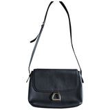 Lancel black leather handbag