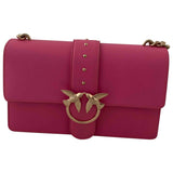 Pinko Love Bag Pink Leather Handbag