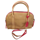 Coach beige leather handbag