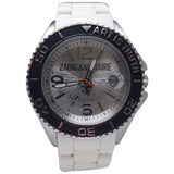 Zadig & Voltaire white steel watch