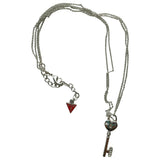 Guess silver metal necklaces