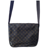 Louis Vuitton brown cloth bag