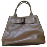 Longchamp roseau camel leather handbag
