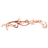 Djula pink pink gold earrings