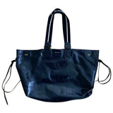 Isabel Marant black leather handbag