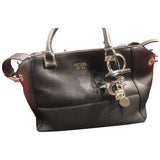 Guess black leather handbag