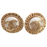 Chanel cc   earrings