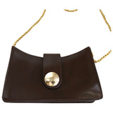 Elleme brown leather handbag