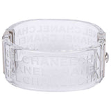 Chanel chanel white plastic bracelets
