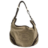 Burberry beige cotton handbag