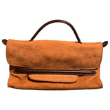 Zanellato brown suede handbag