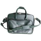 Lancel green synthetic travel bag