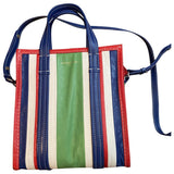 Balenciaga bazar bag multicolour leather handbag