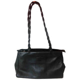 Balenciaga black leather handbag